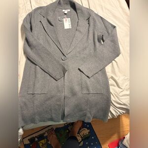 Nine West Women's Gray Blazer